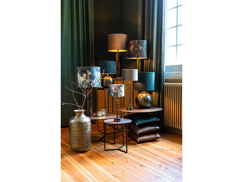 Vase PERROY - Ø29x53cm - Bronze