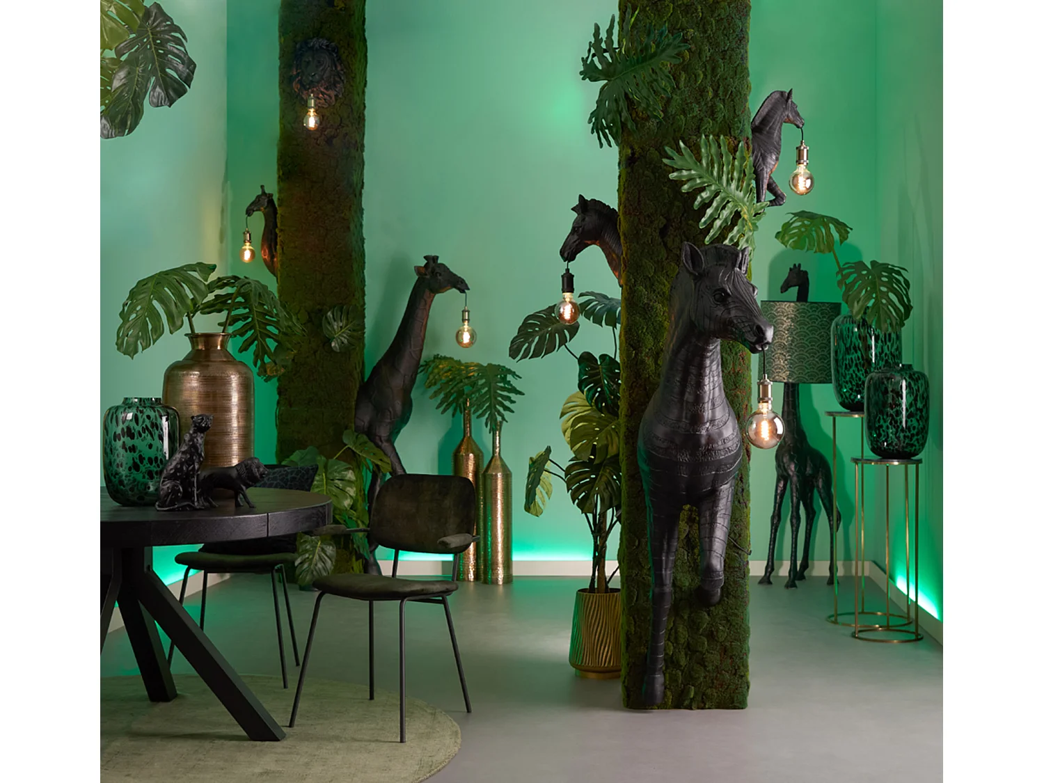 Vase PERROY - Ø29x53cm - Bronze