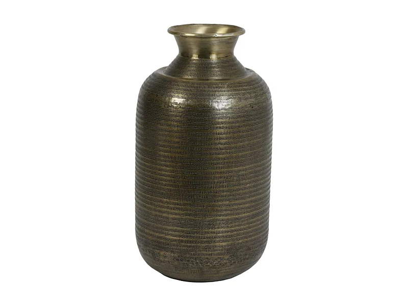 Vase PERROY - Ø29x53cm - Bronze