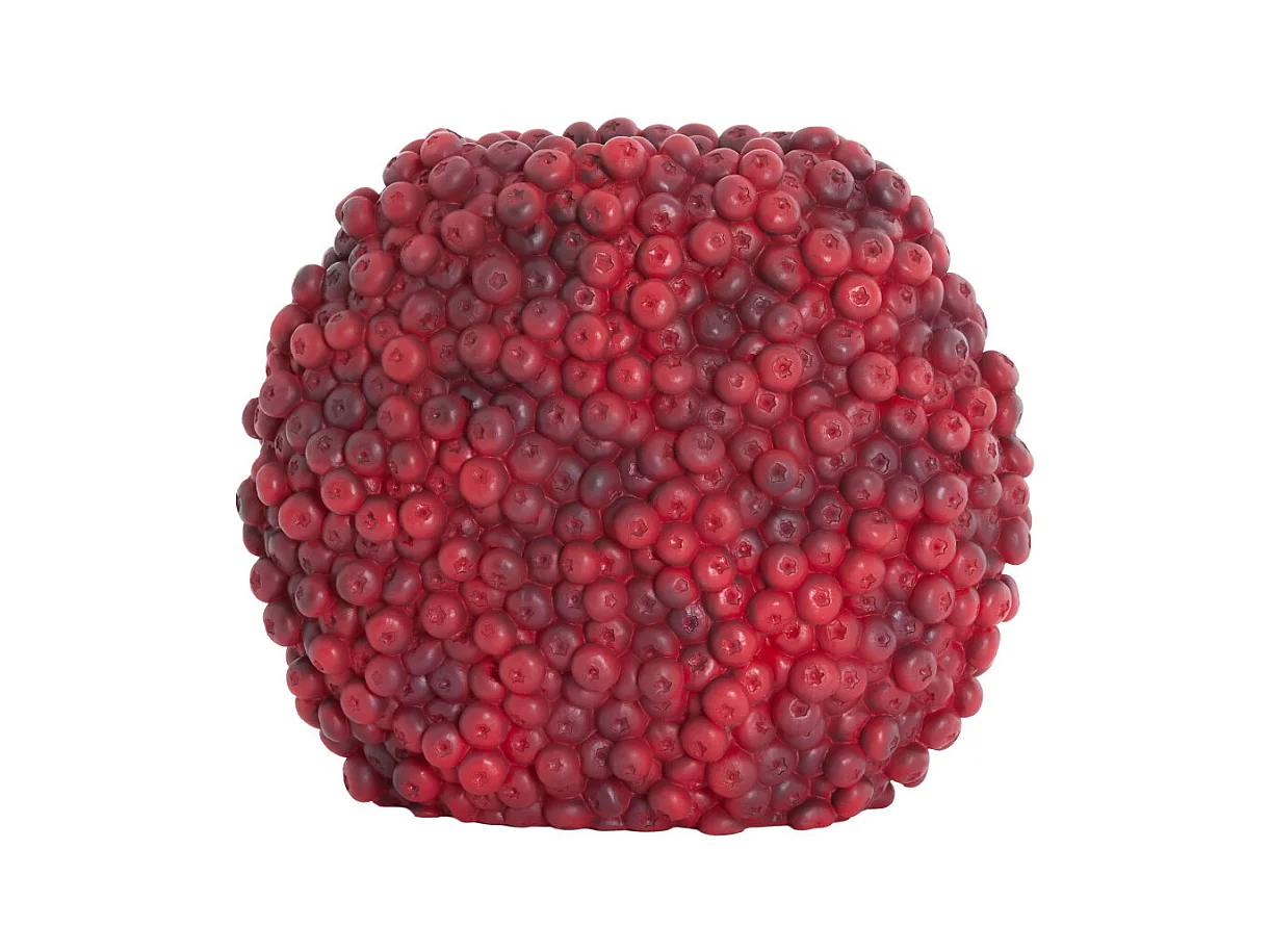 Vase BERRIES - 32x18x27,5cm - Rouge