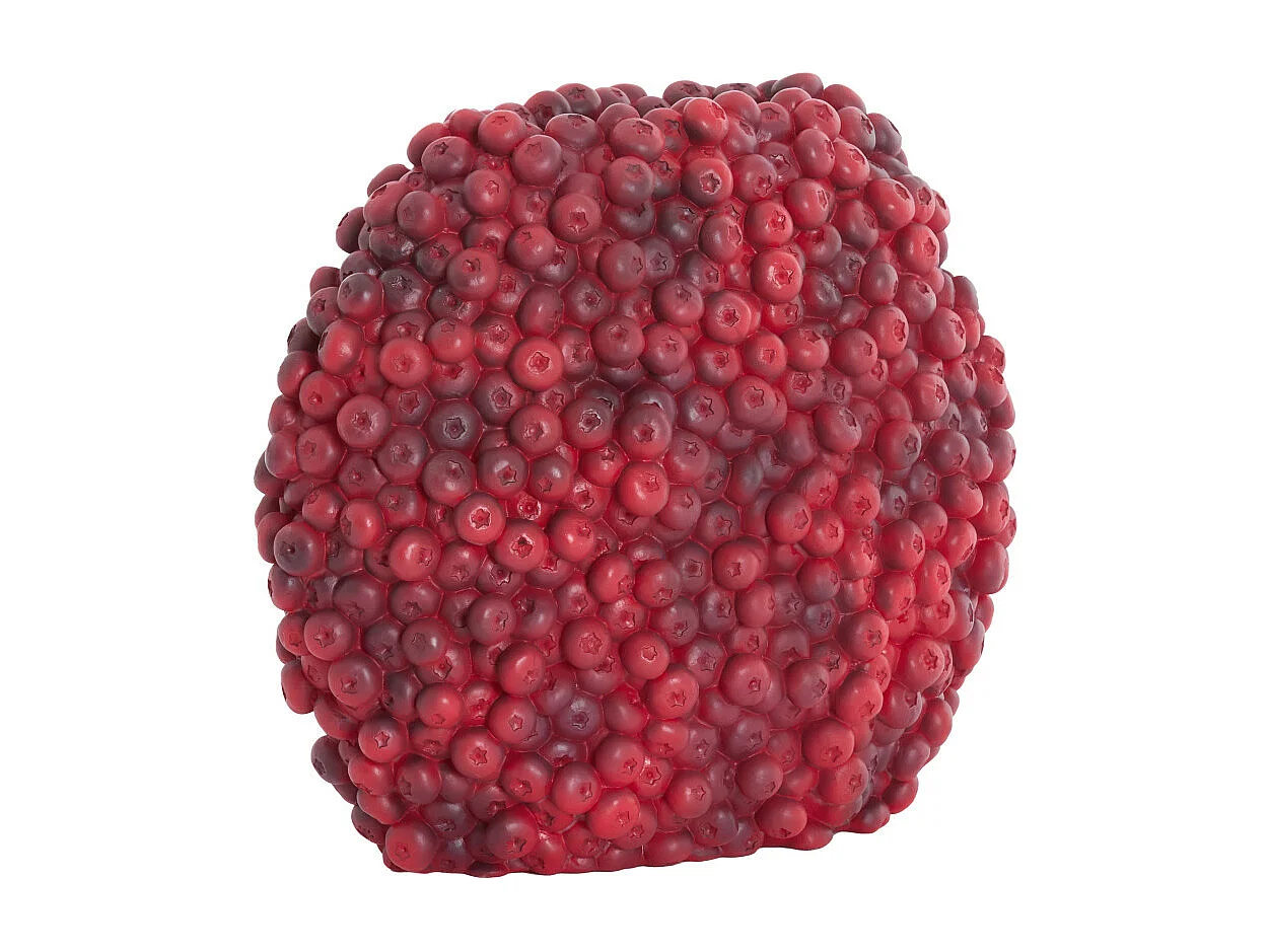 Vase BERRIES - 32x18x27,5cm - Rouge