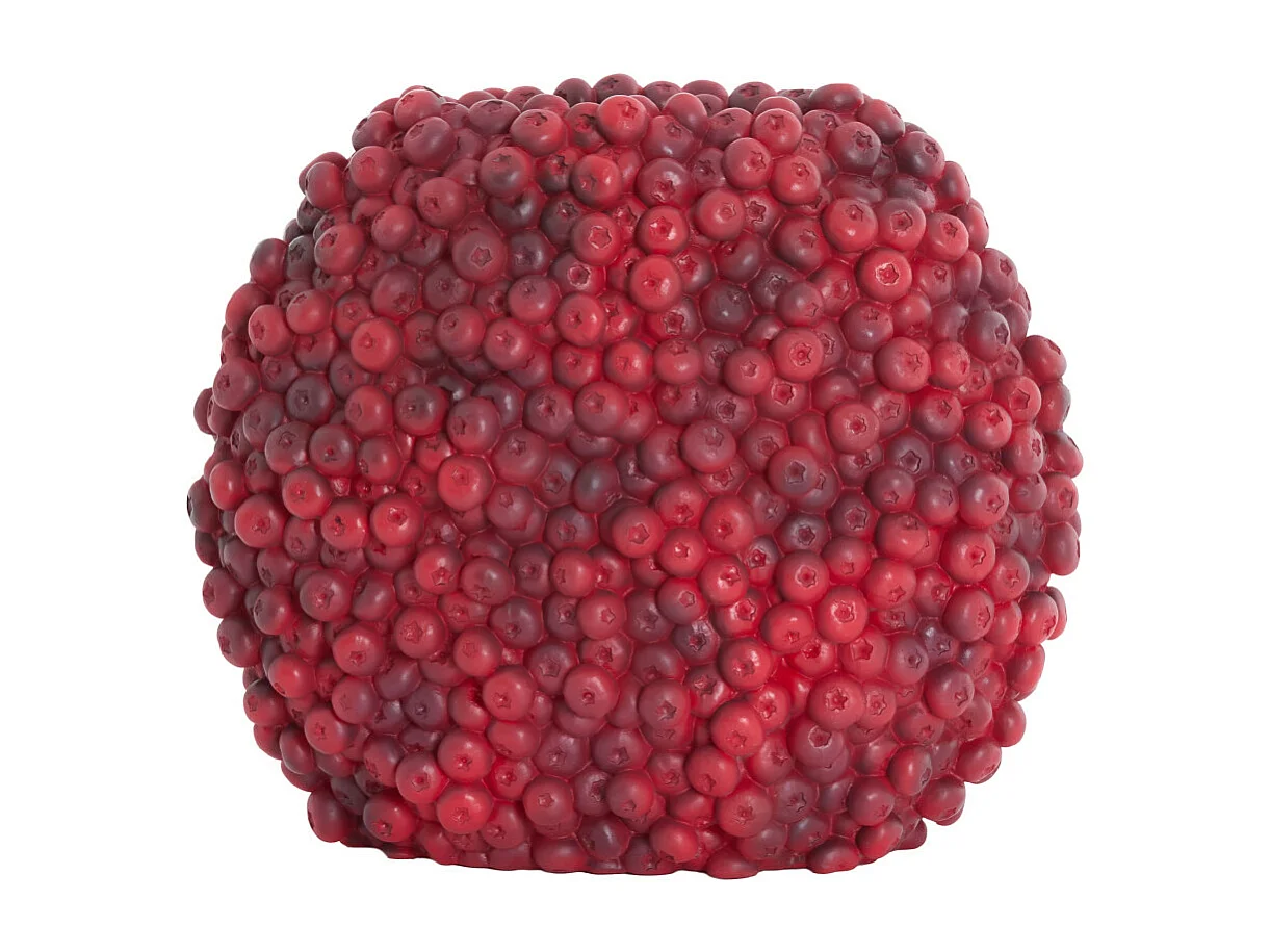 Vase BERRIES - 32x18x27,5cm - Rouge