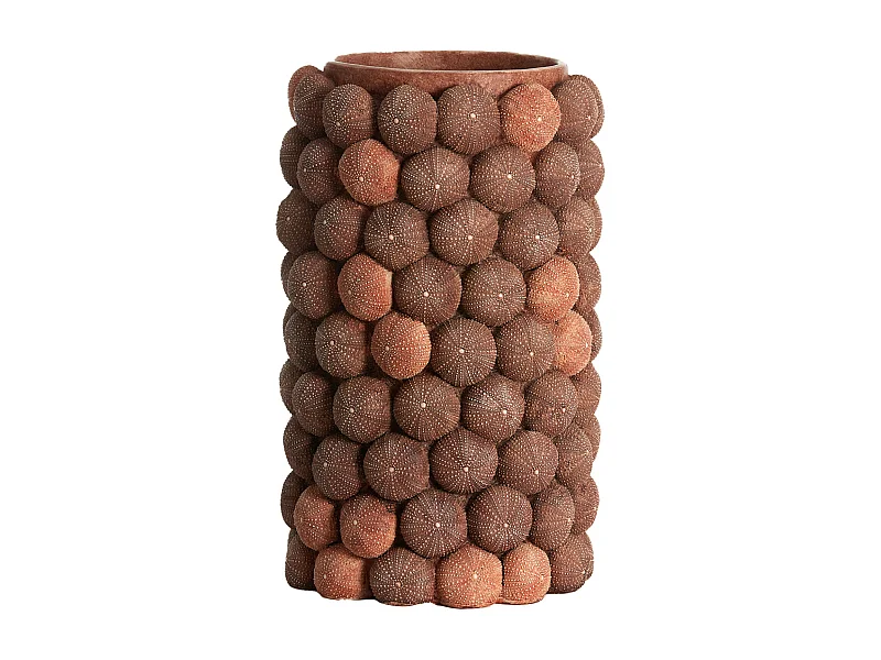 Vase SEEIGEL - Ø25x40cm - Rot