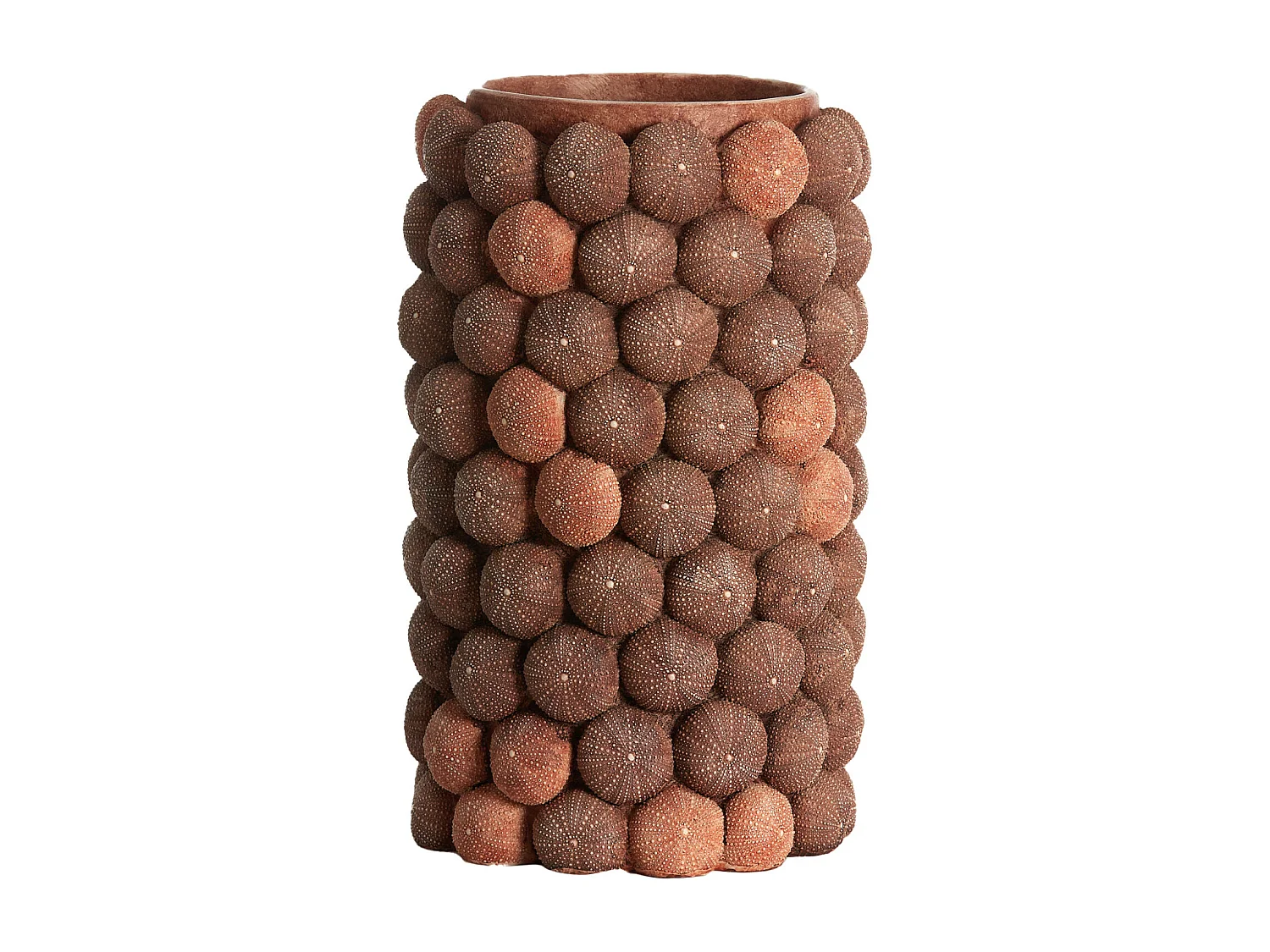 Vase OURSIN - Ø25x40cm - Rouge