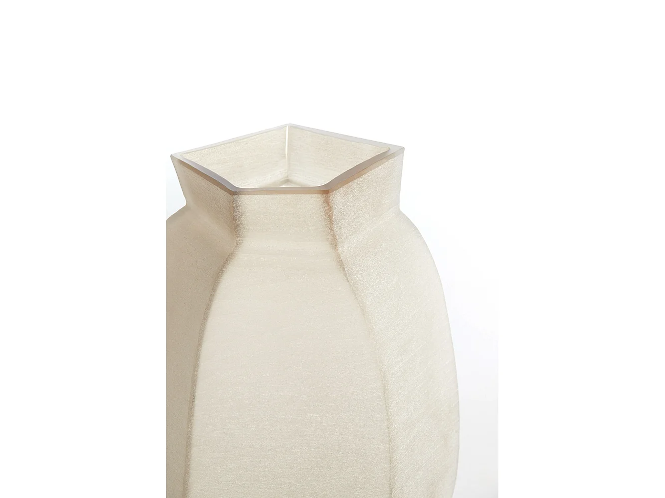Vase VELIKO - 26,5x25,5x27cm - Marron