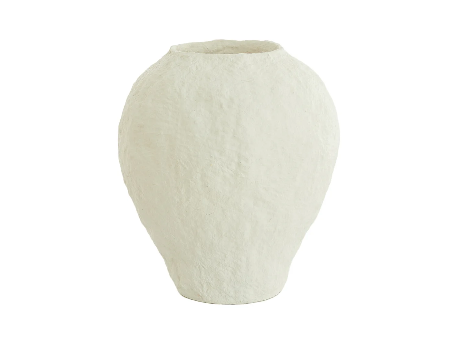 Vase PANTOJA - Ø45x50cm - Blanc