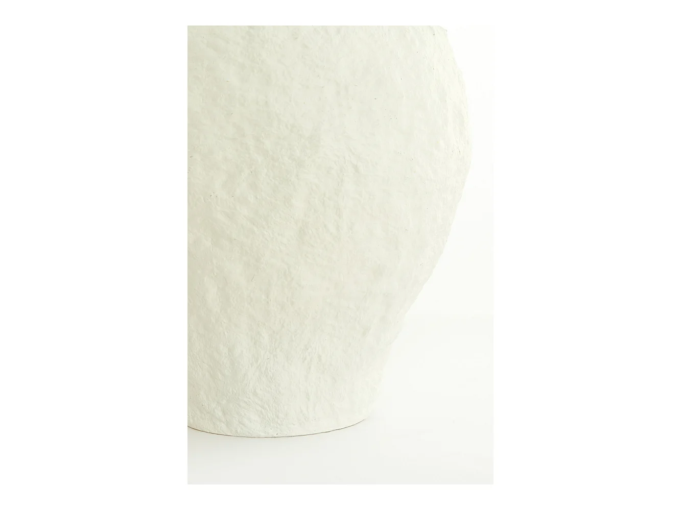 Vase PANTOJA - Ø45x50cm - Blanc