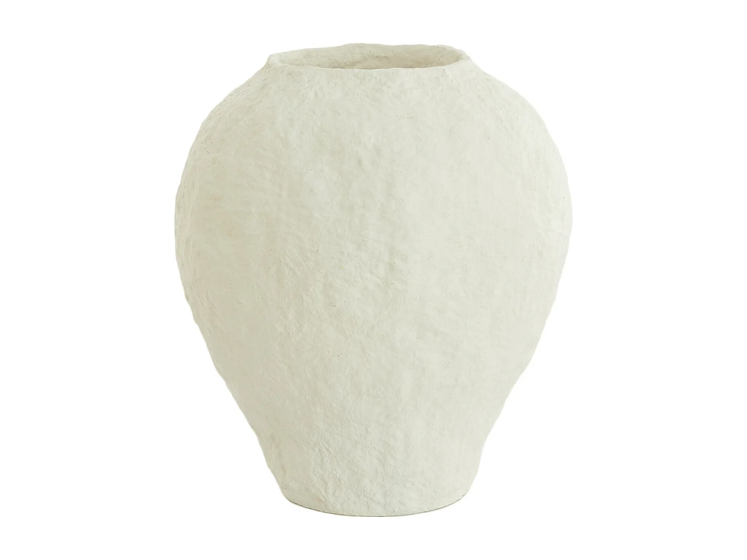 Vase PANTOJA - Ø45x50cm - Blanc