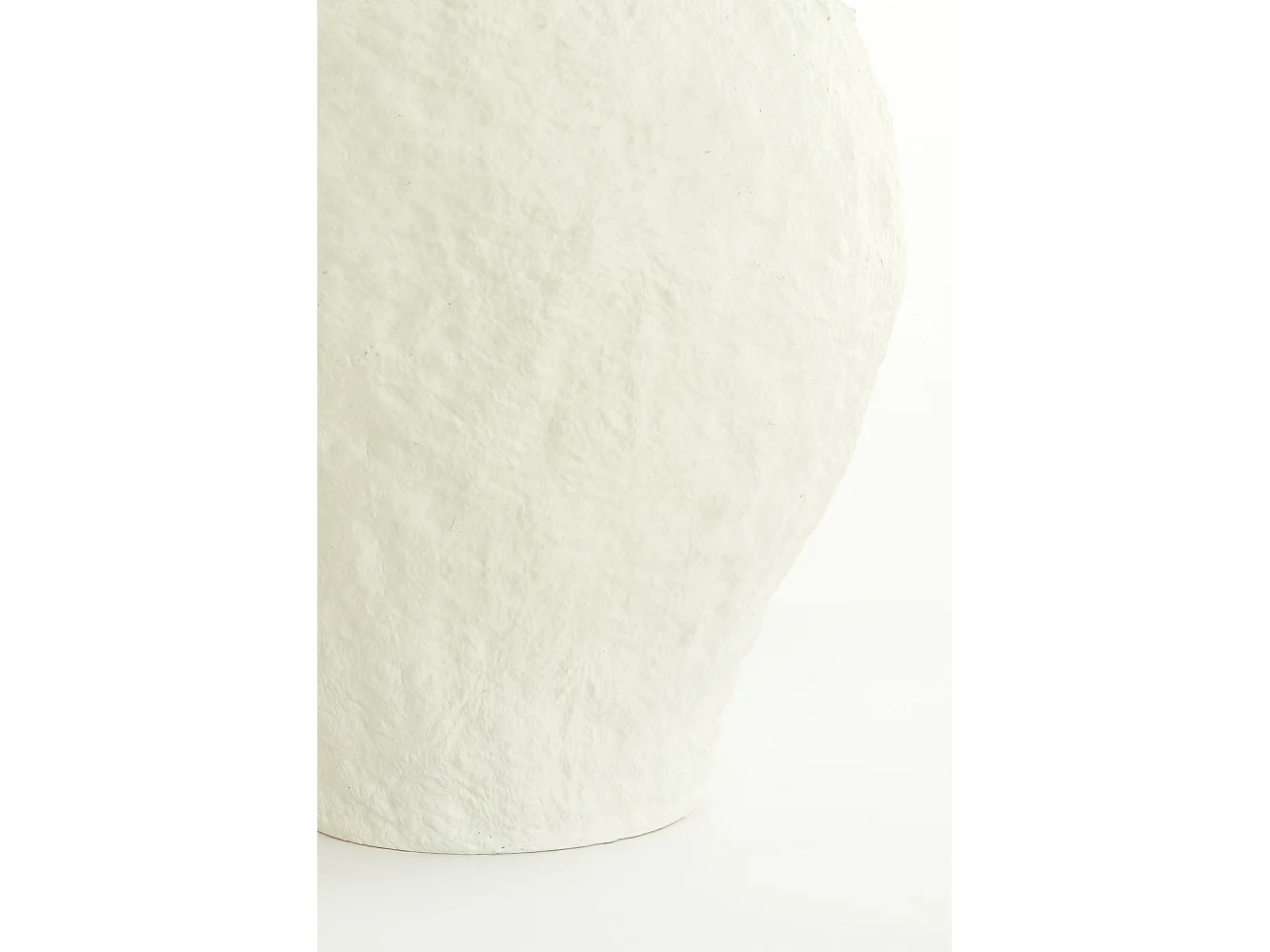 Vase PANTOJA - Ø45x50cm - Blanc