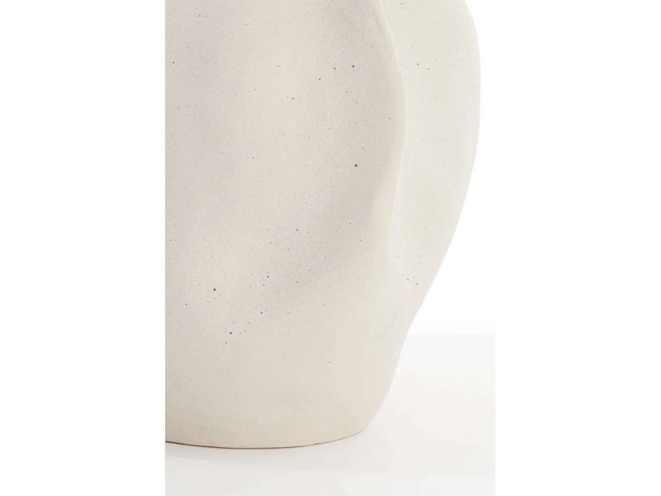 Vase SANGULI - 33,5x33x22,5cm - Blanc