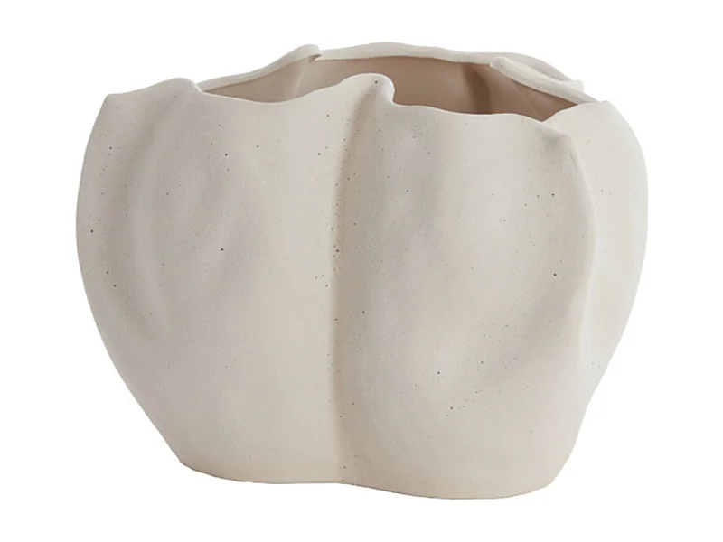 Vaas SANGULI - 33.5x33x22.5cm - Wit