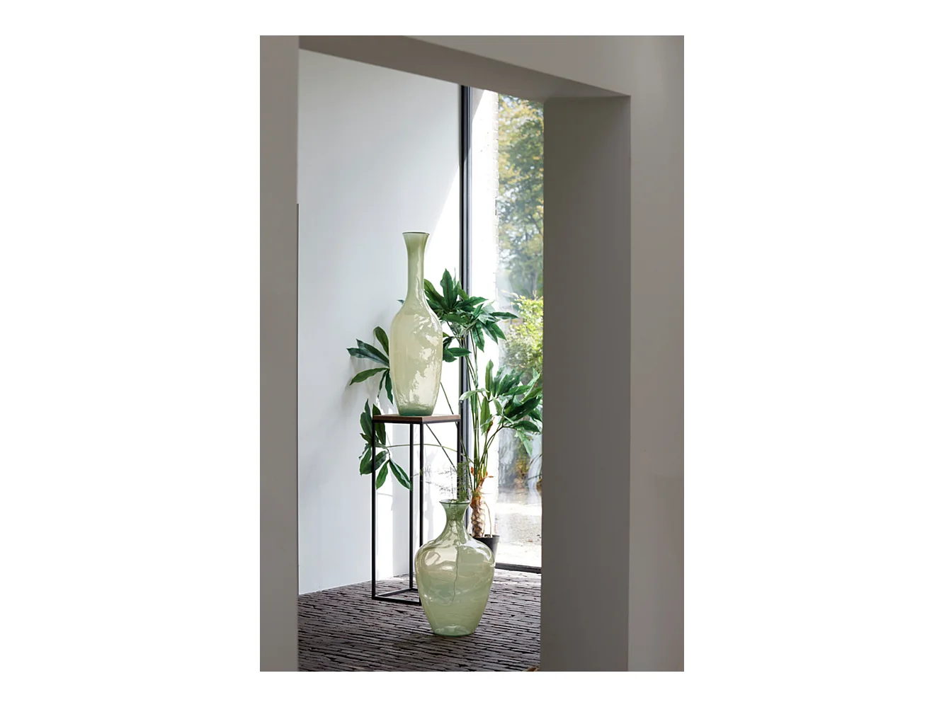 Vaas IMANO - Ø30x100cm - Geel