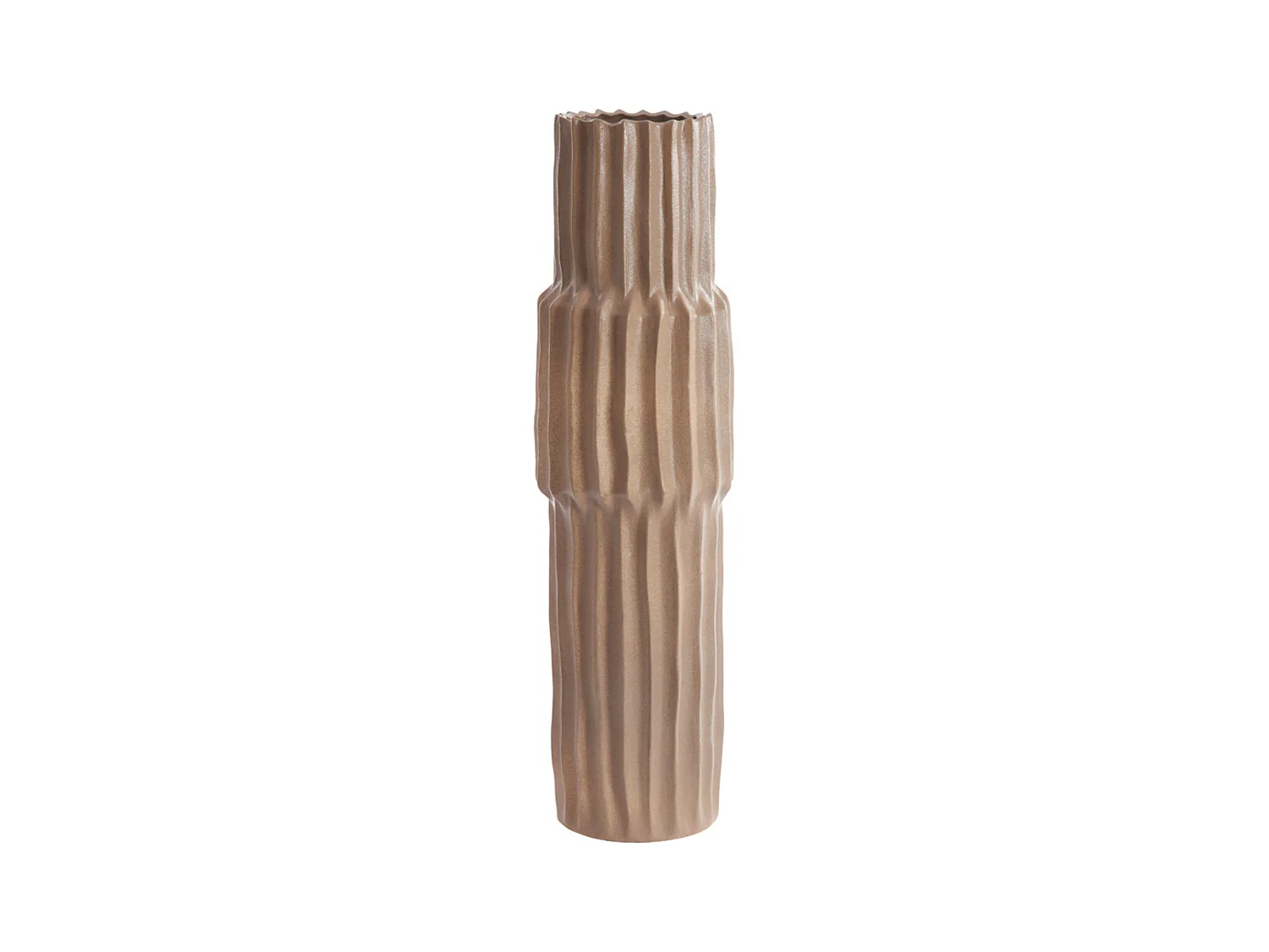 Vase LONGA - Ø20,5x72,5cm - Gris