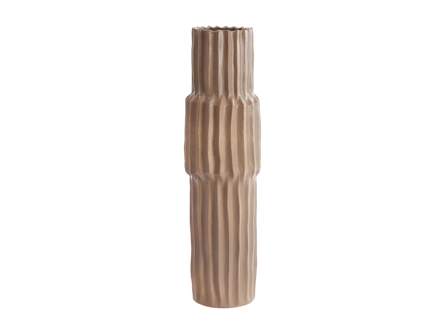 Vase LONGA - Ø20,5x72,5cm - Gris
