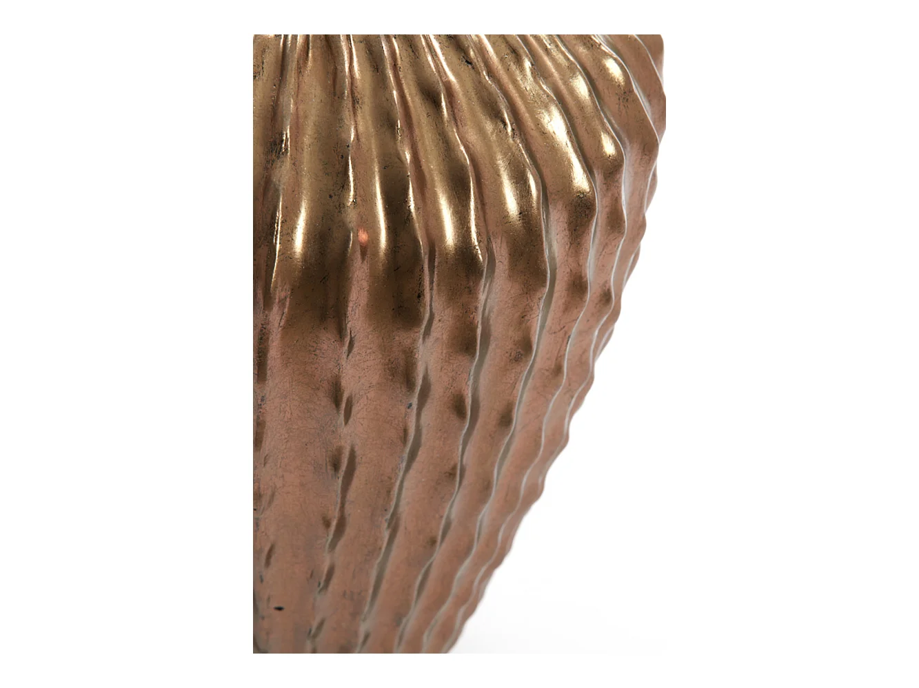 Vase CACTUS - Ø29x37cm - Bronze