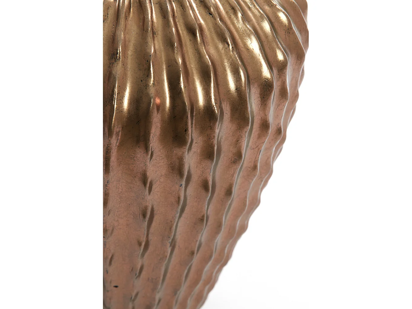 Vase CACTUS - Ø29x37cm - Bronze