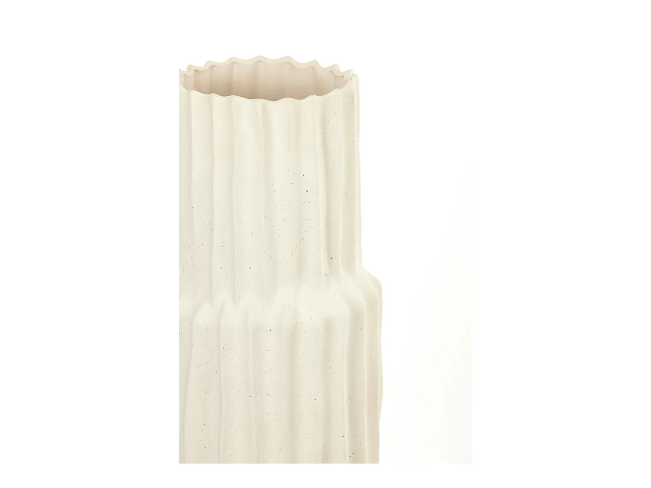 Vase LONGA - Ø20,5x72,5cm - Blanc