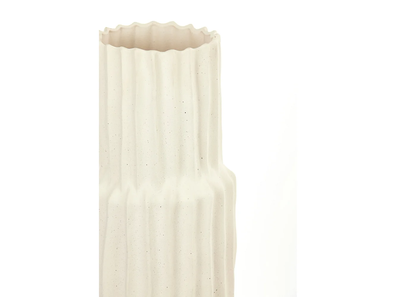 Vase LONGA - Ø20,5x72,5cm - Blanc