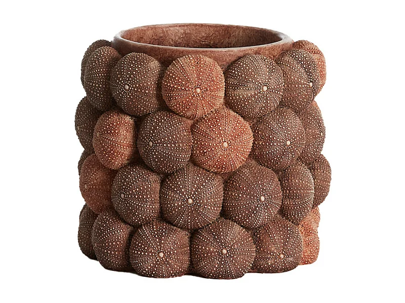 Vaas SEA URCHIN - Ø20.5x18cm - Rood