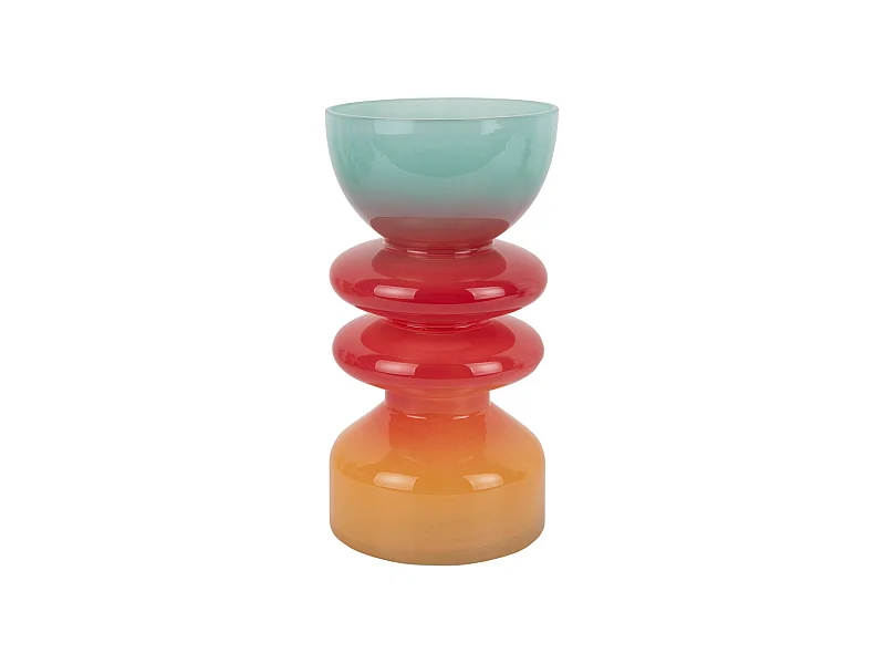 Vase Summer Vibes Groß - Mehrfarbig