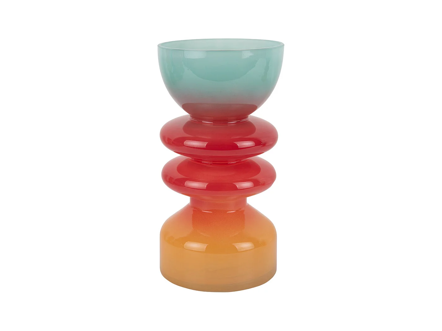 Vase Summer Vibes Groß - Mehrfarbig