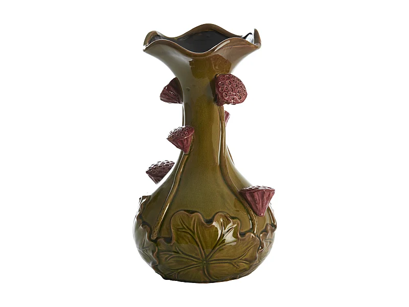 Vase ODALI - Ø24x40cm - Vert