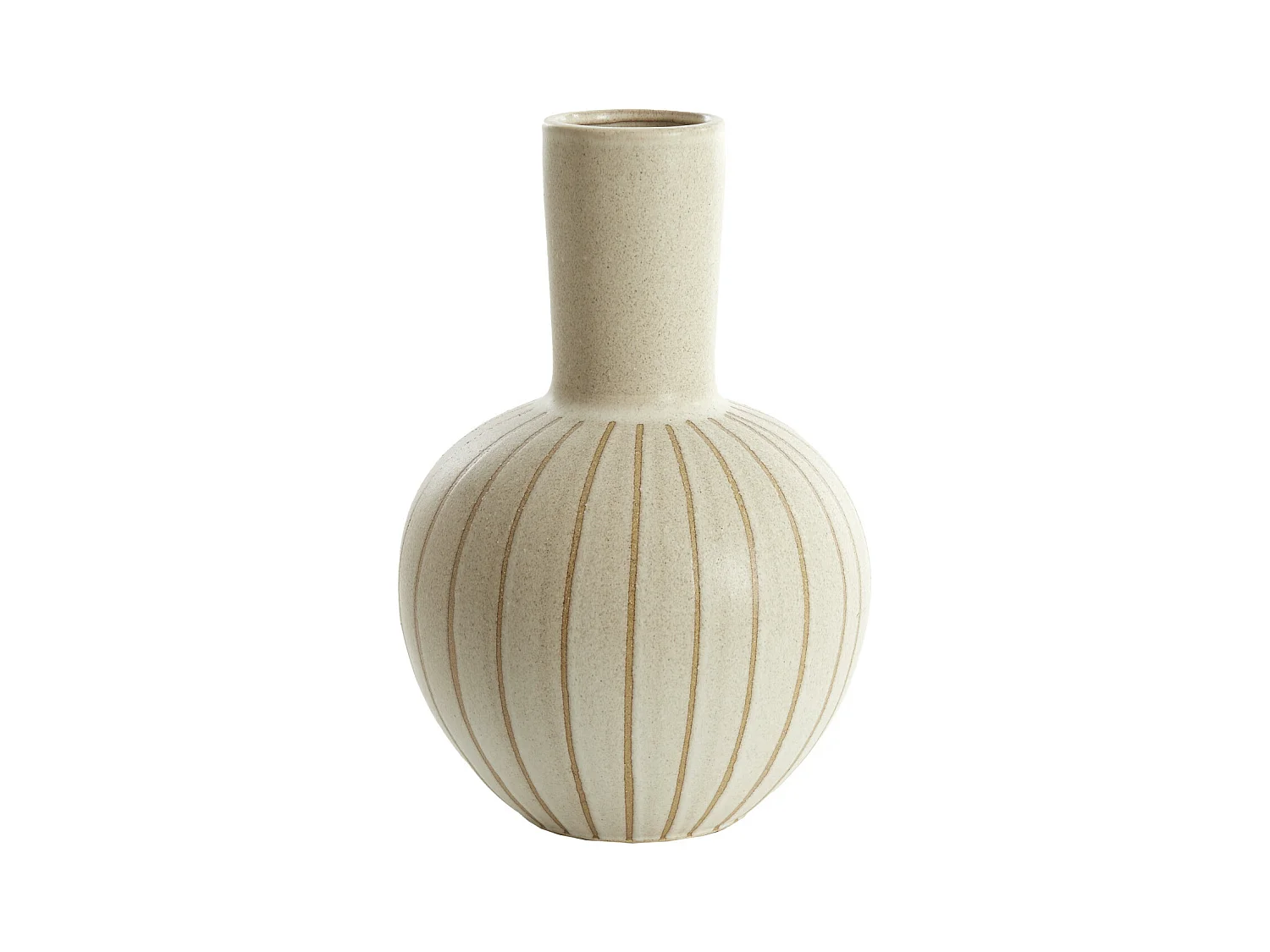 Vase ULLOA - Ø28,5x42cm - Marron