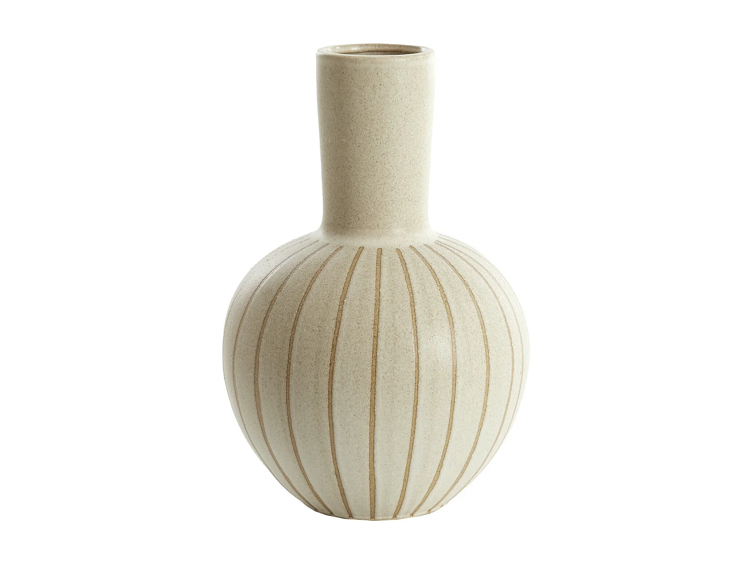 Vase ULLOA - Ø28,5x42cm - Marron