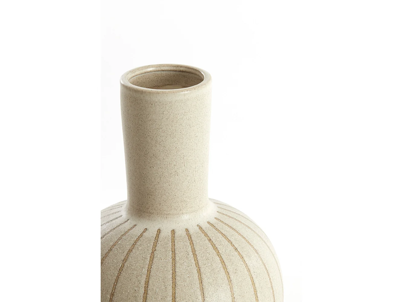 Vase ULLOA - Ø28,5x42cm - Marron