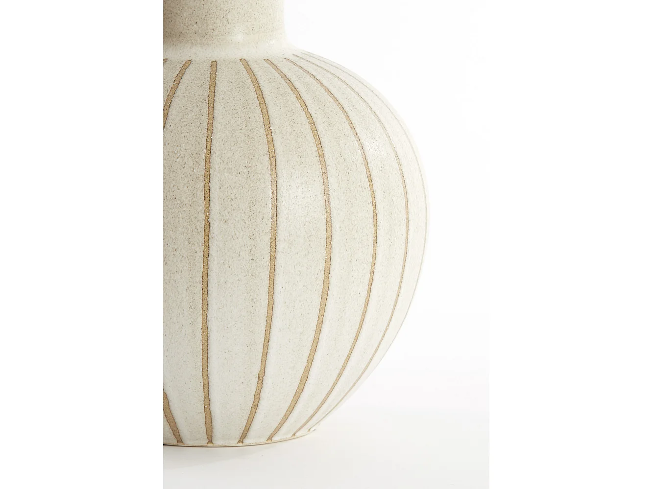 Vase ULLOA - Ø28,5x42cm - Marron