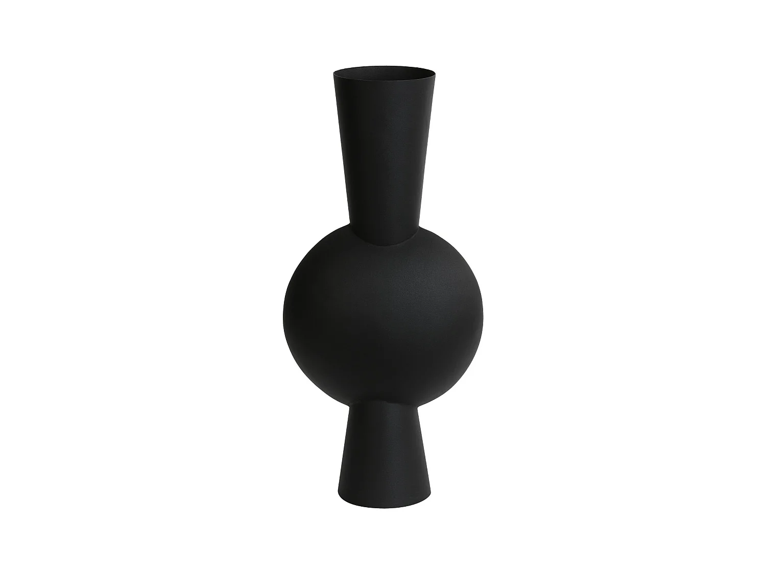 Vase KAVANDU - 26x19x54cm - Noir