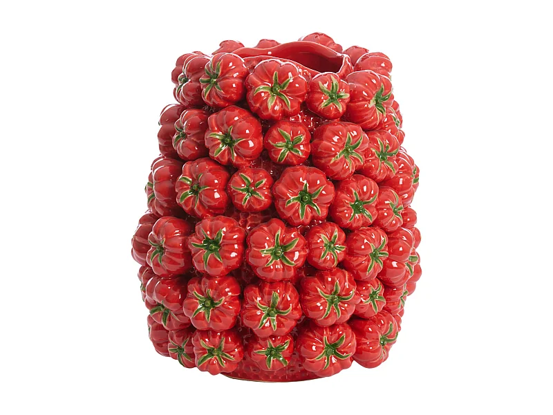 Vase TAMINA - 34x33x37cm - Rouge