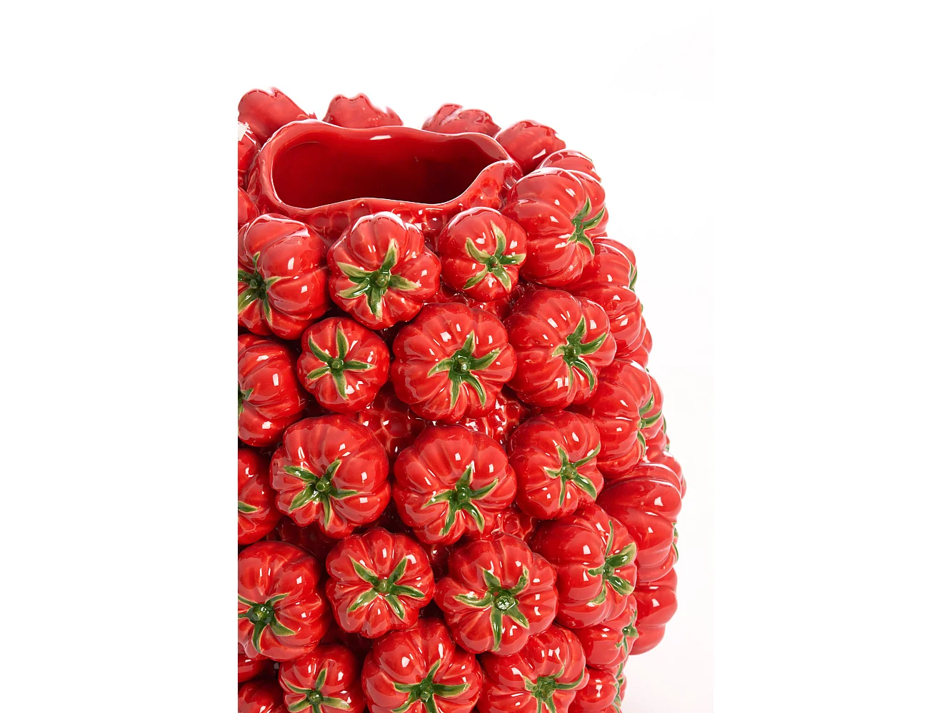 Vase TAMINA - 34x33x37cm - Rouge