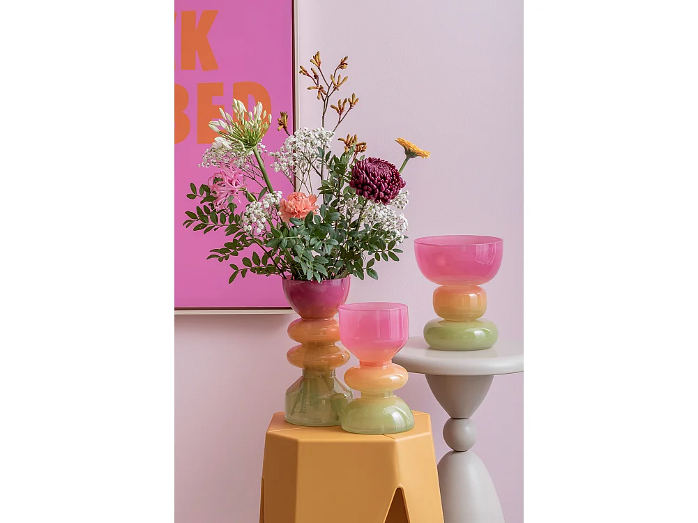 Vase Funky Vibes Grand - Multicolore