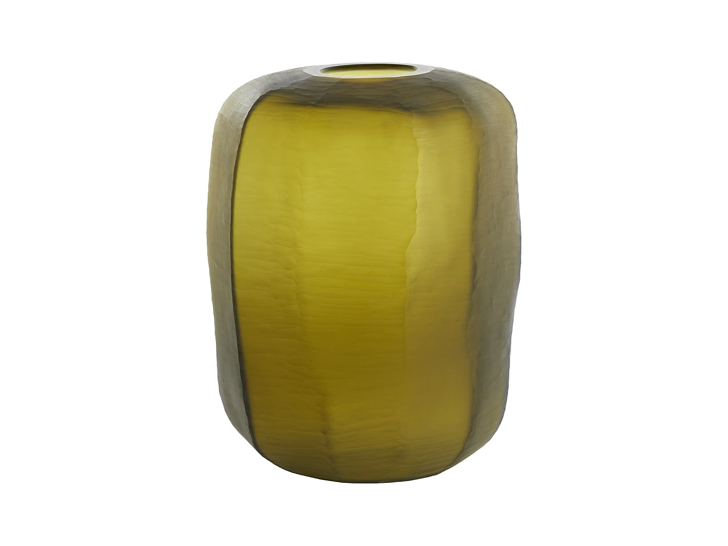 Vase PACENGO - Ø33x42cm - Jaune