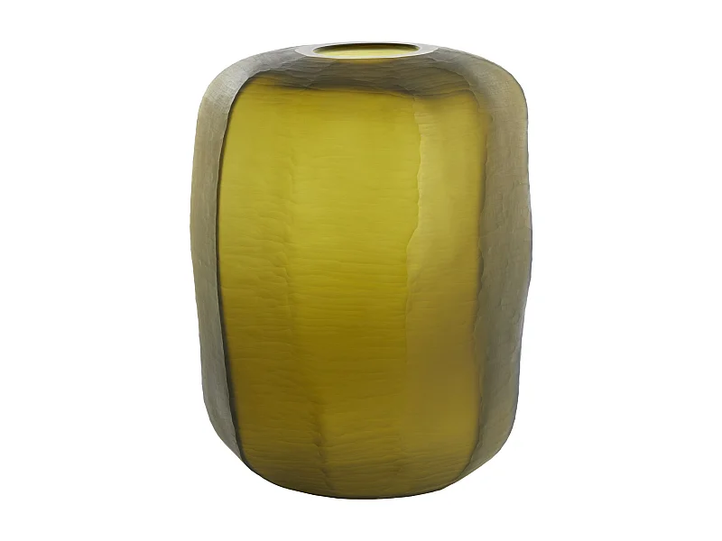Vase PACENGO - Ø33x42cm - Jaune