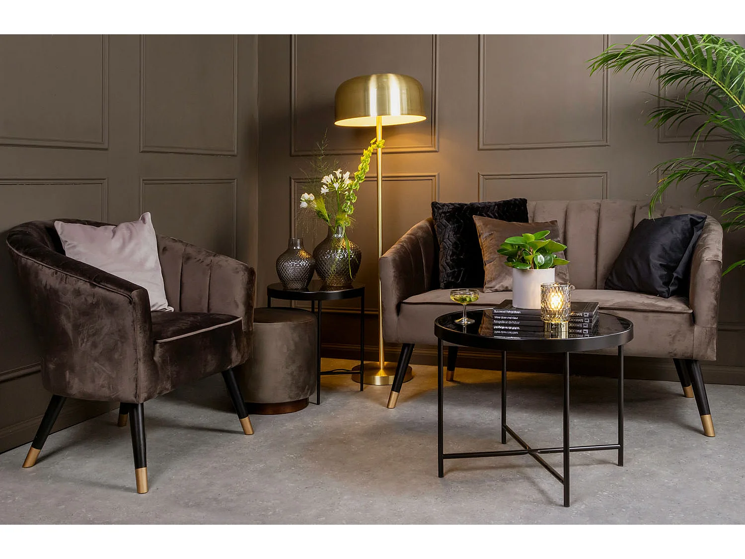 Vase Delight - Gris foncé