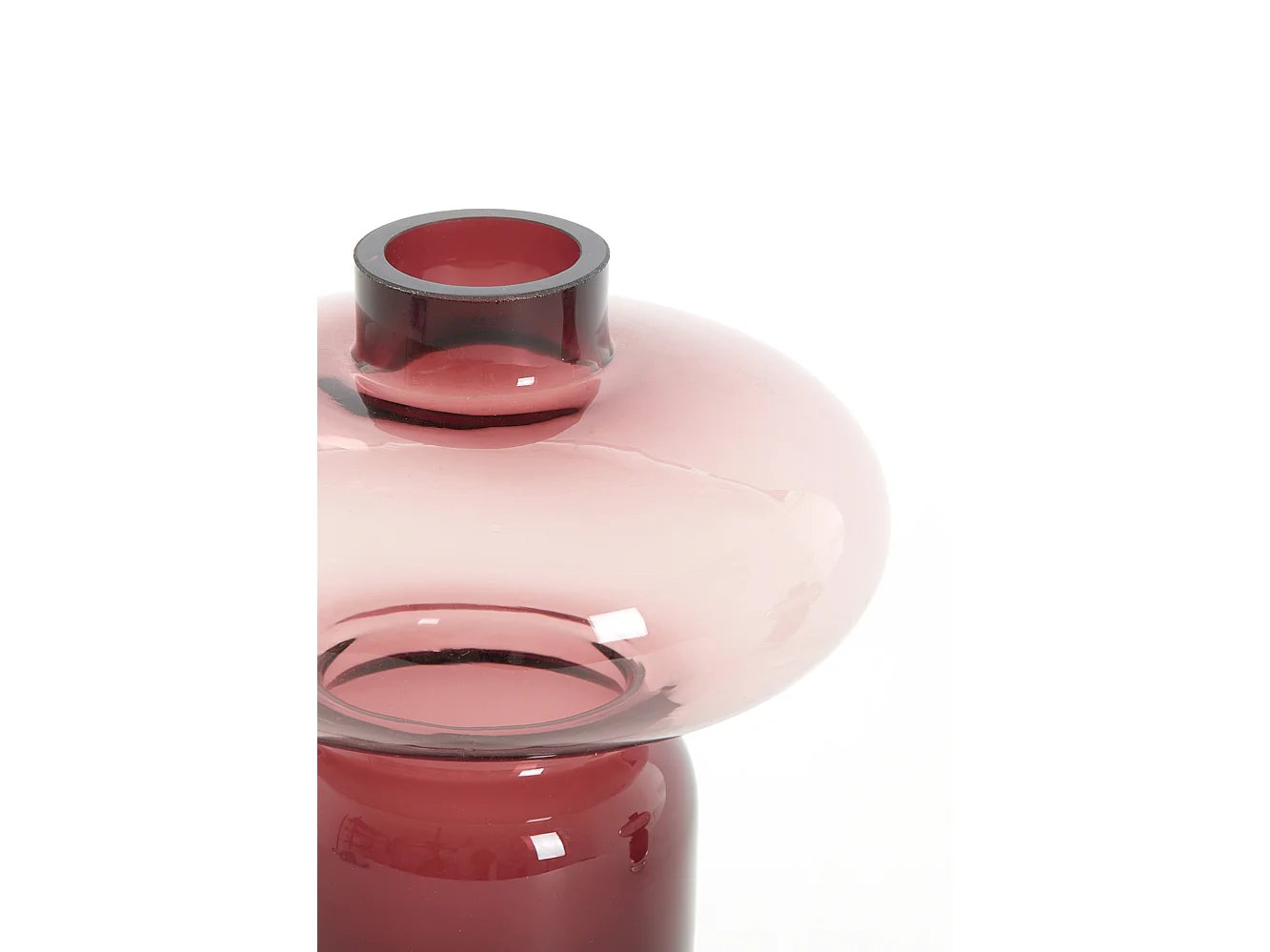 Vase RYNX - Ø19,5x25cm - Violet