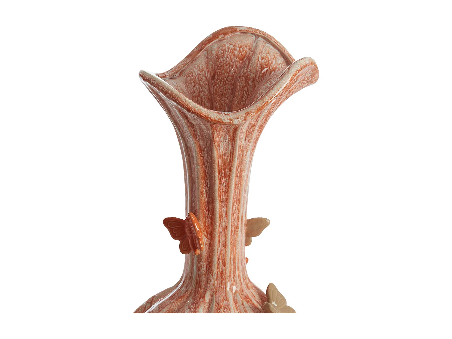 Vase PAPILLON - Ø23x44cm - Orange