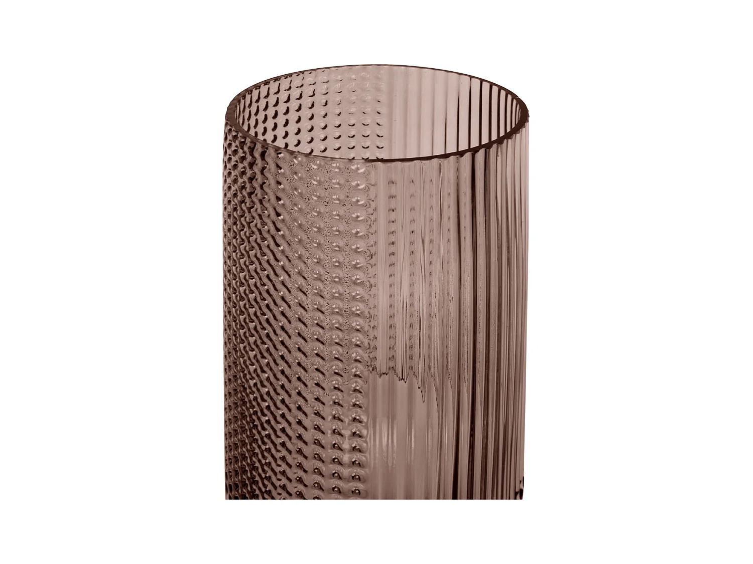 Vase Attract Grand - Marron Chocolat