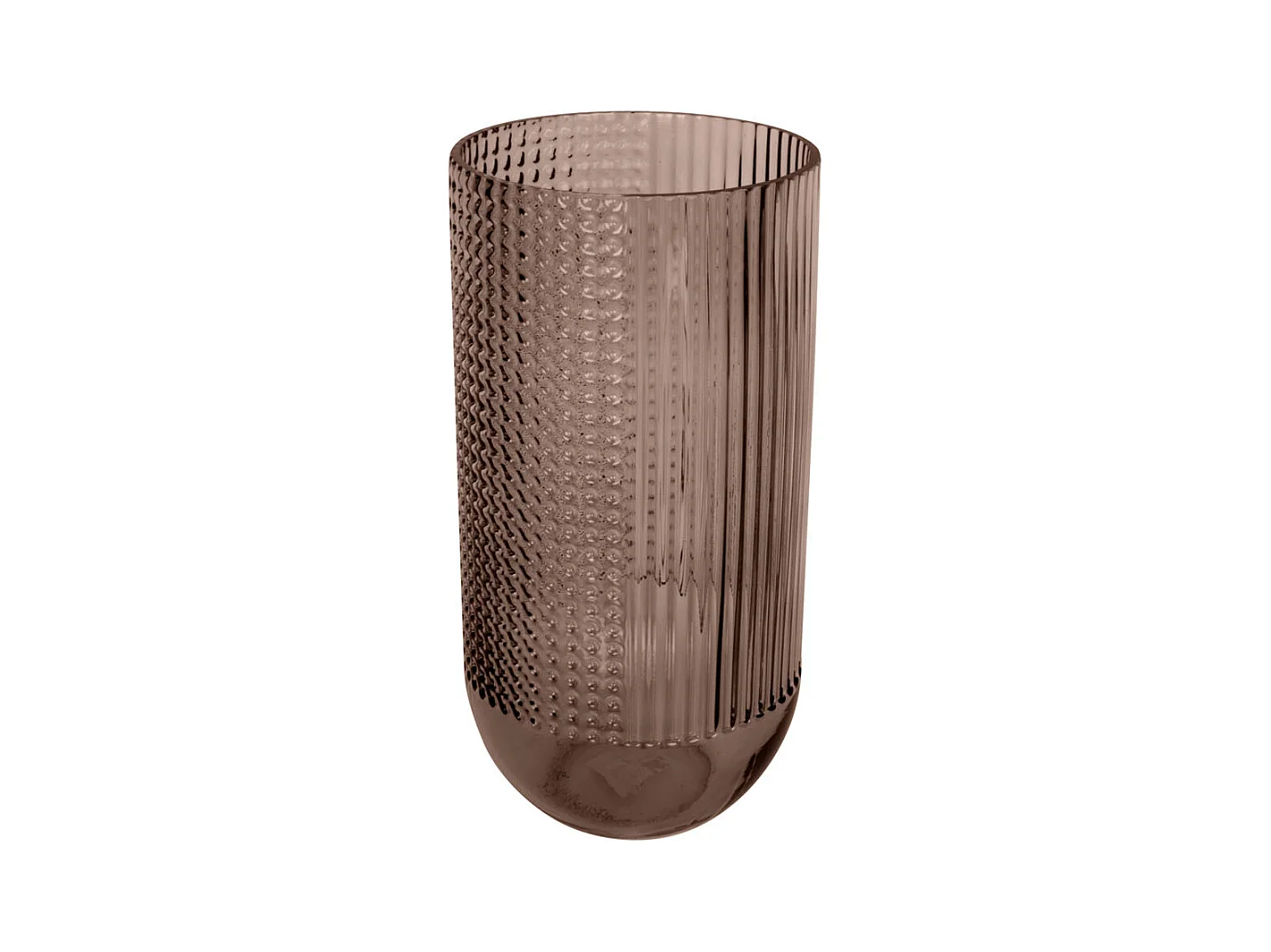 Vase Attract Grand - Marron Chocolat