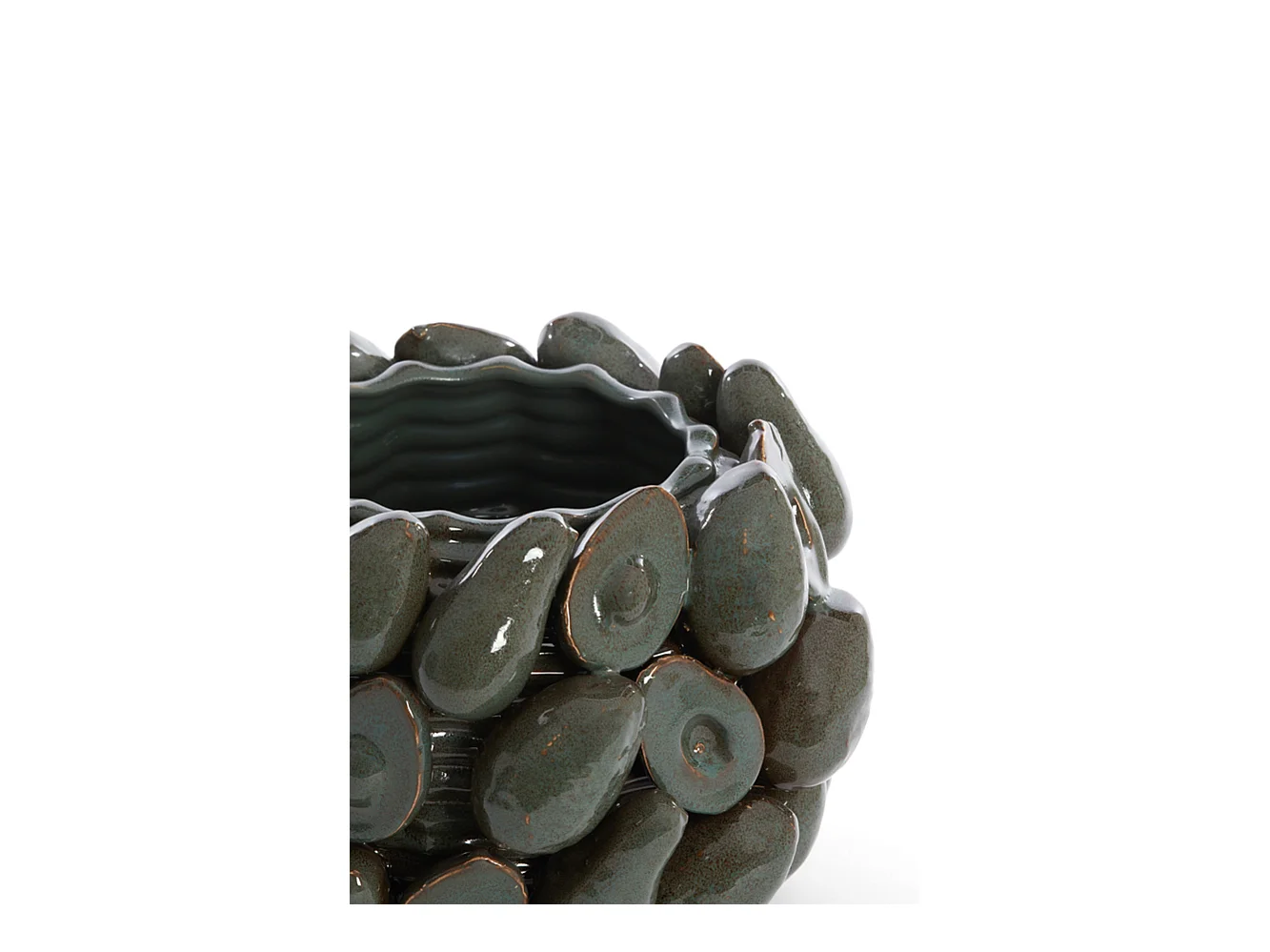 Vase AVOCAT - Ø31,5x23cm - Marron