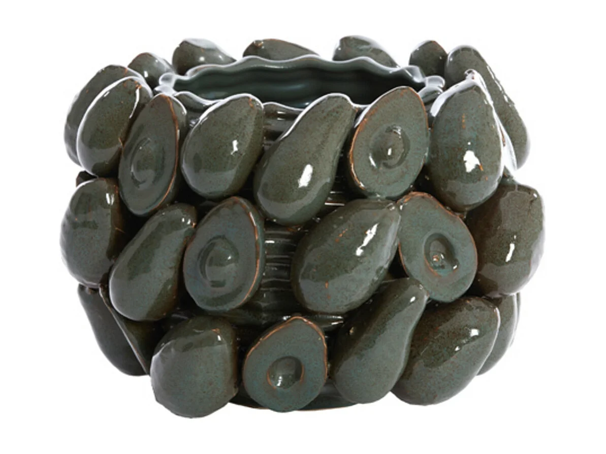 Vase AVOCAT - Ø31,5x23cm - Marron