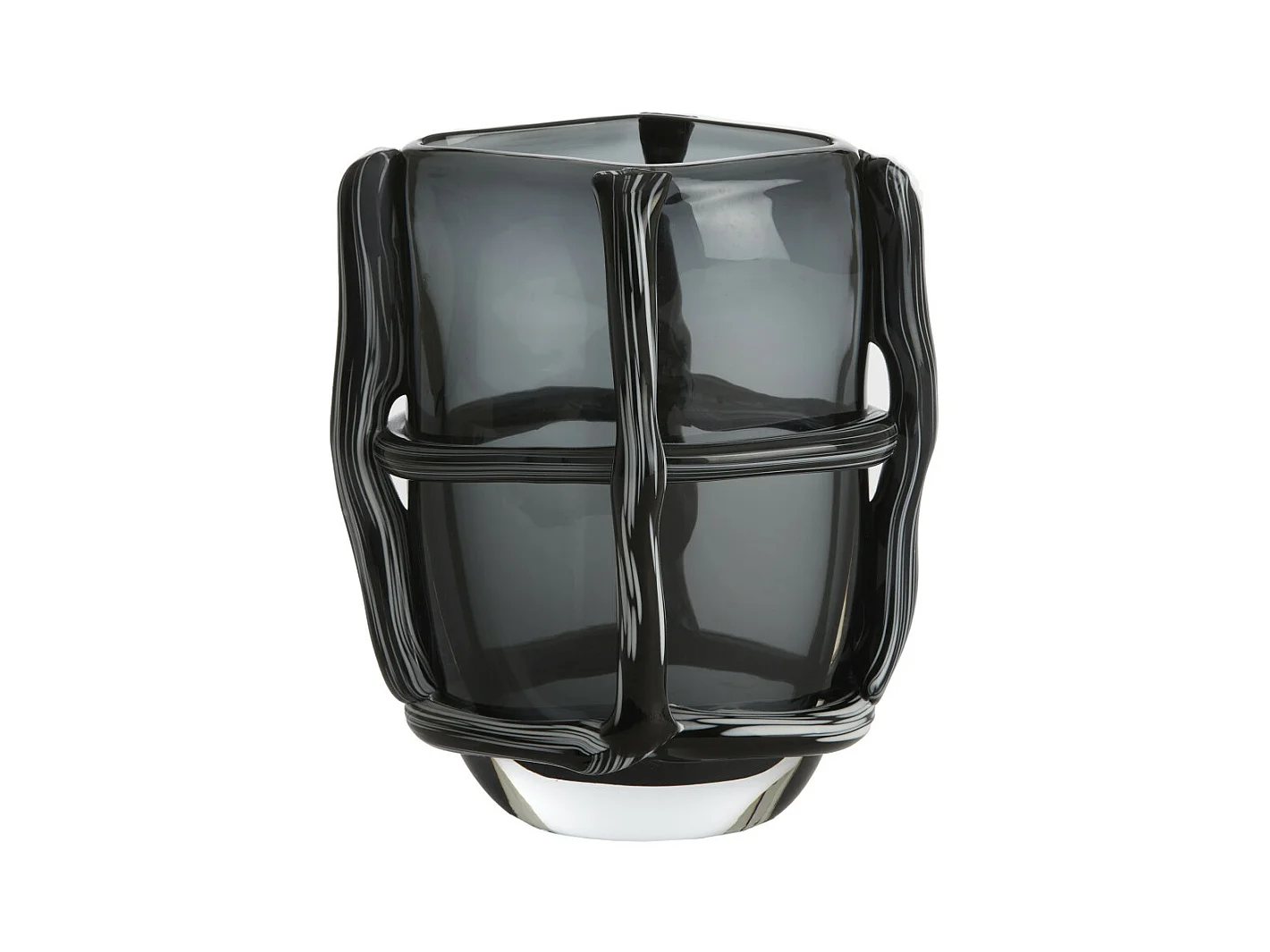 Vase ASHORO - 19x14x22cm - Gris