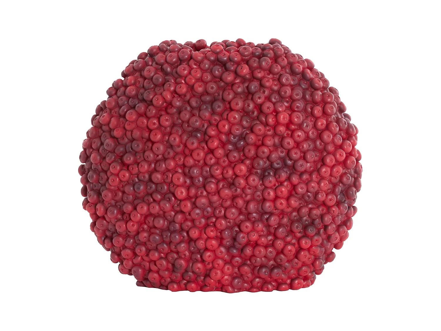 Vase BERRIES - 44x19x37cm - Rouge