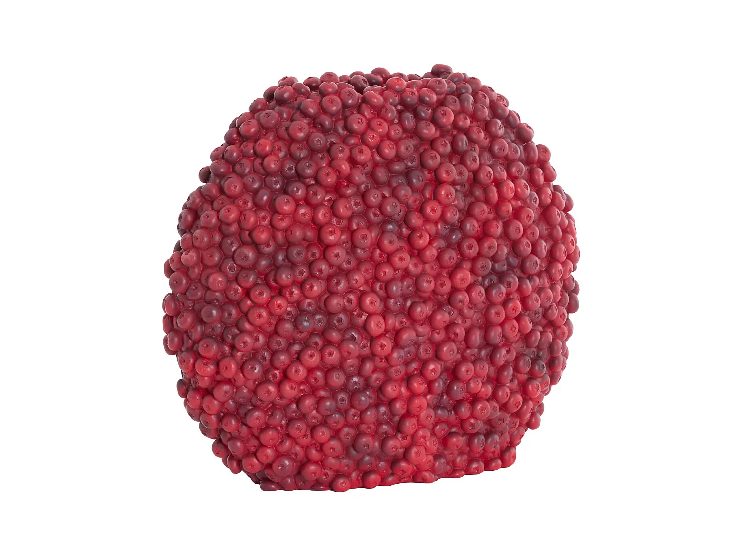 Vase BERRIES - 44x19x37cm - Rouge