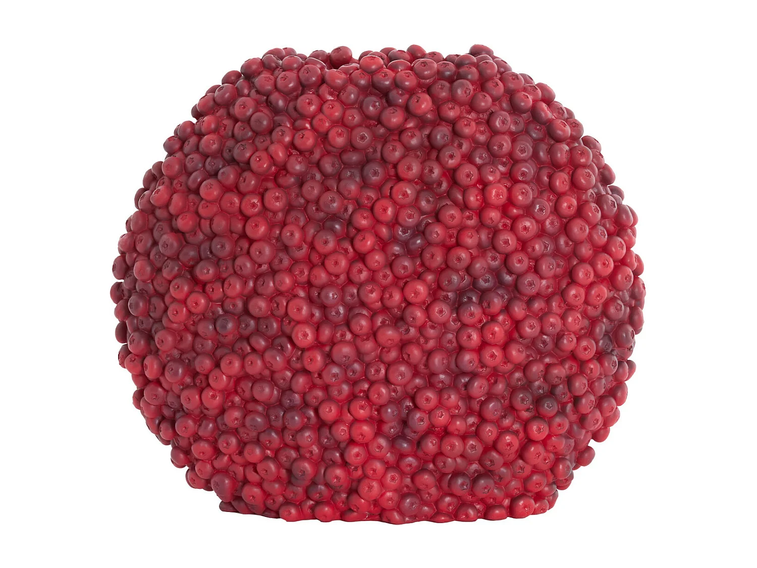 Vase BERRIES - 44x19x37cm - Rouge