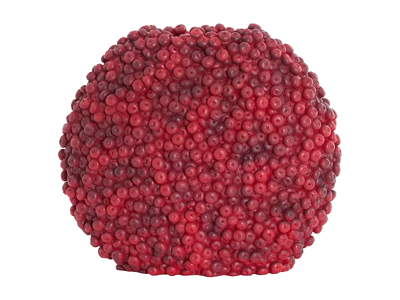 Vase BERRIES - 44x19x37cm - Rot