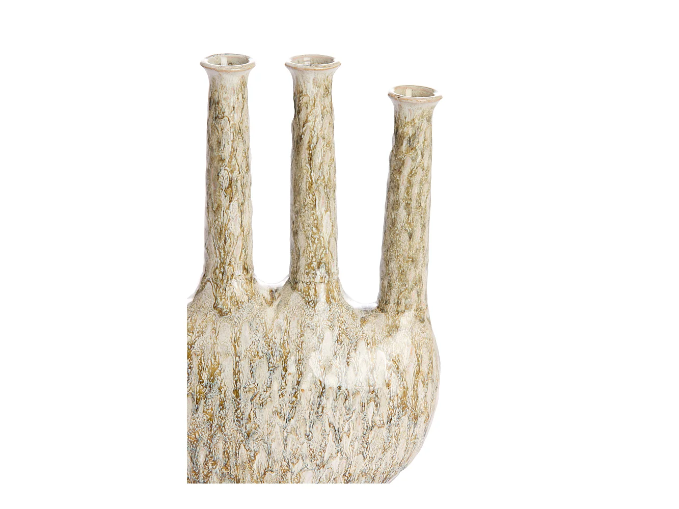 Vase BEKAPO - 34x14x48cm - Marron