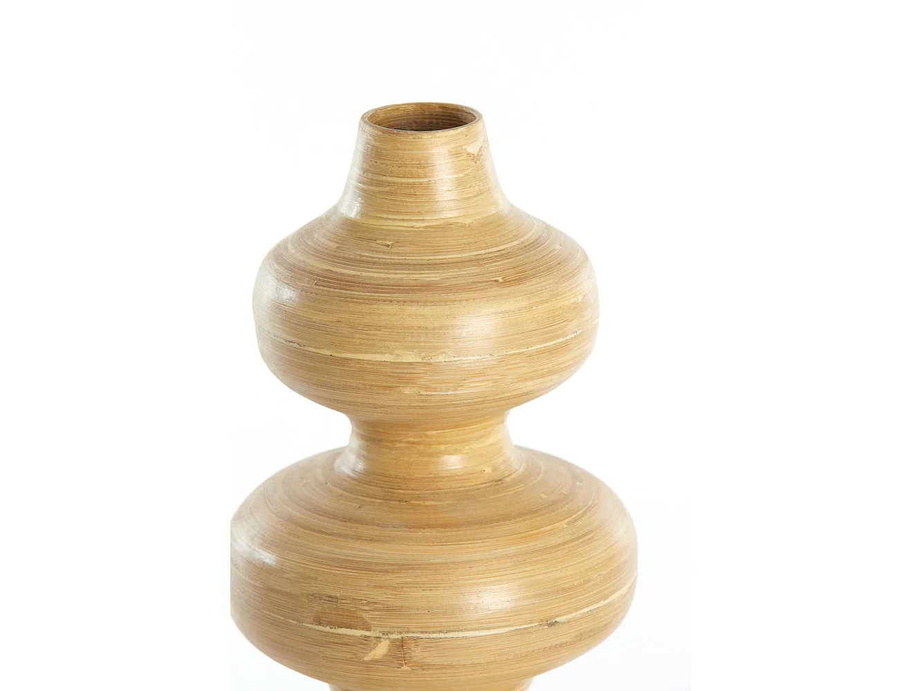 Vase CAMELEA - Ø19x38cm - Marron